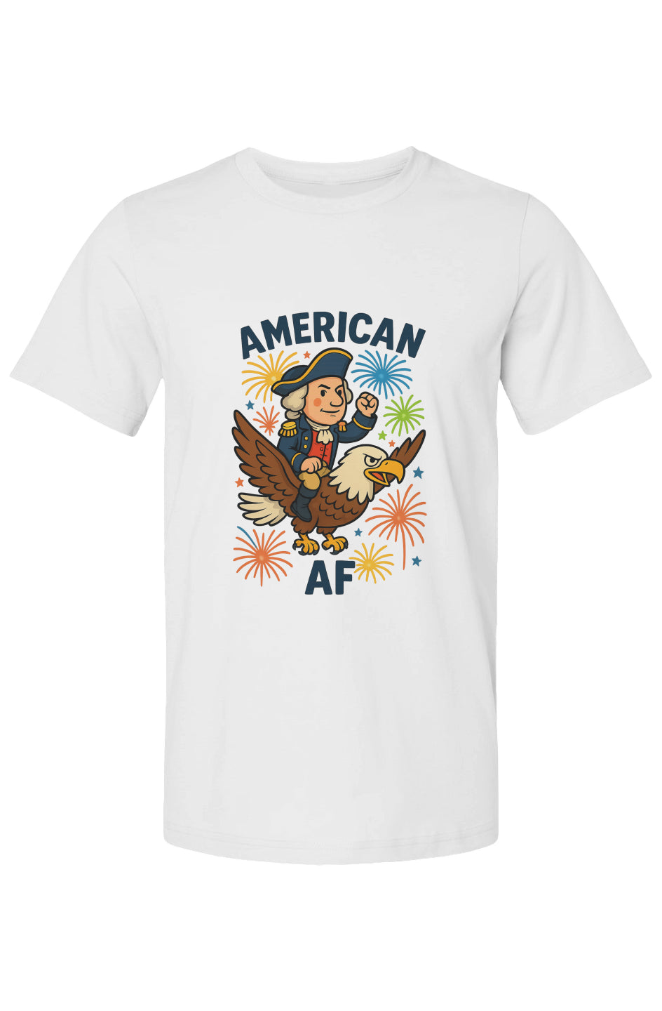 American AF Cartoon Style Shirt
