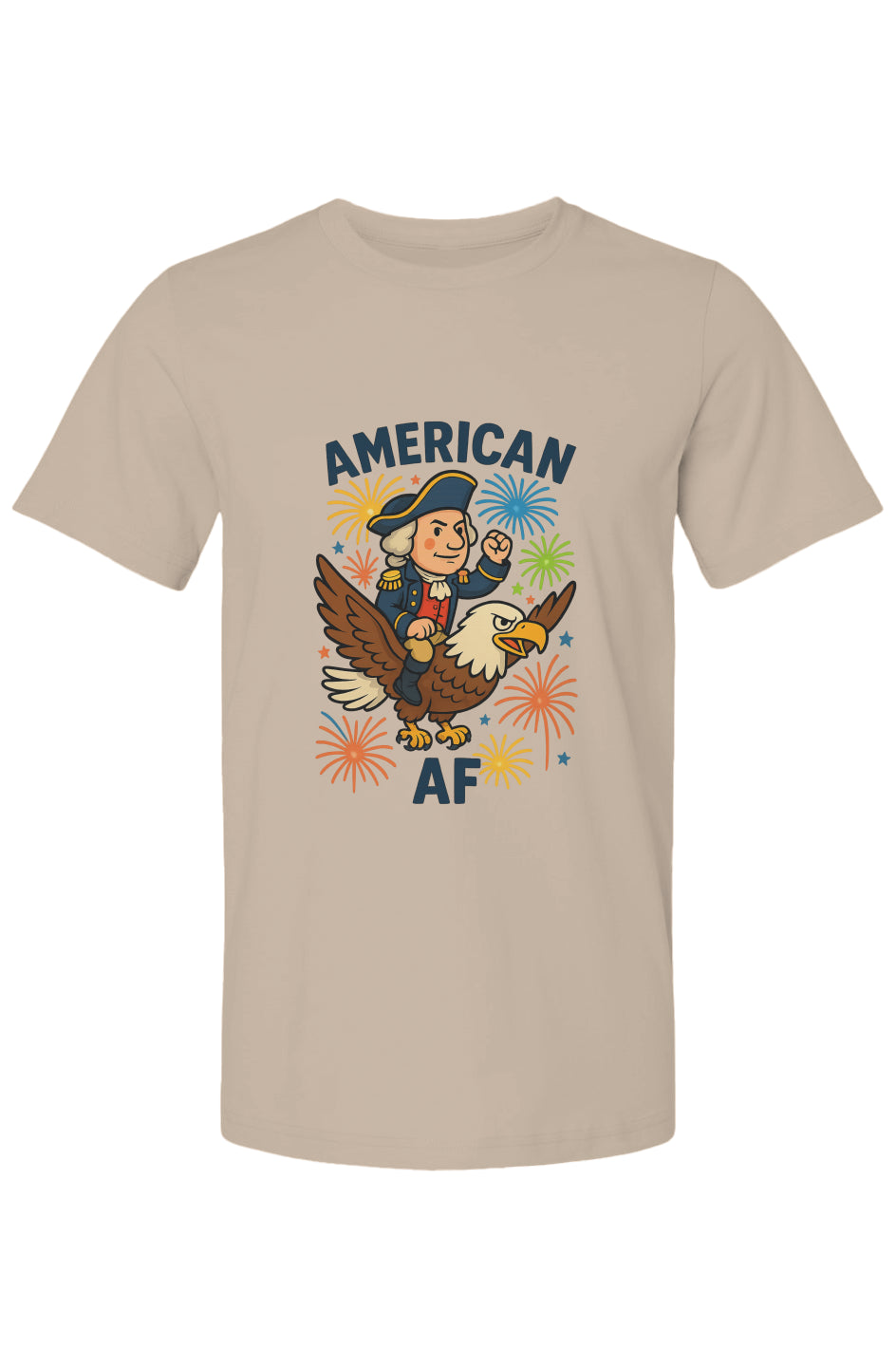 American AF Cartoon Style Shirt