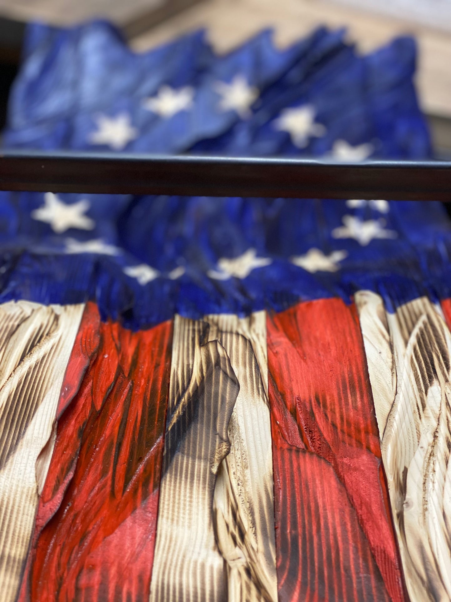Betsy Ross Wooden Flag