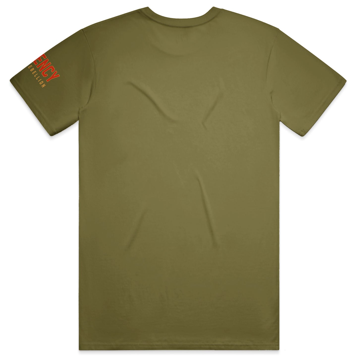 Joyency Buffalo Shirt with Distressed Flag, no words