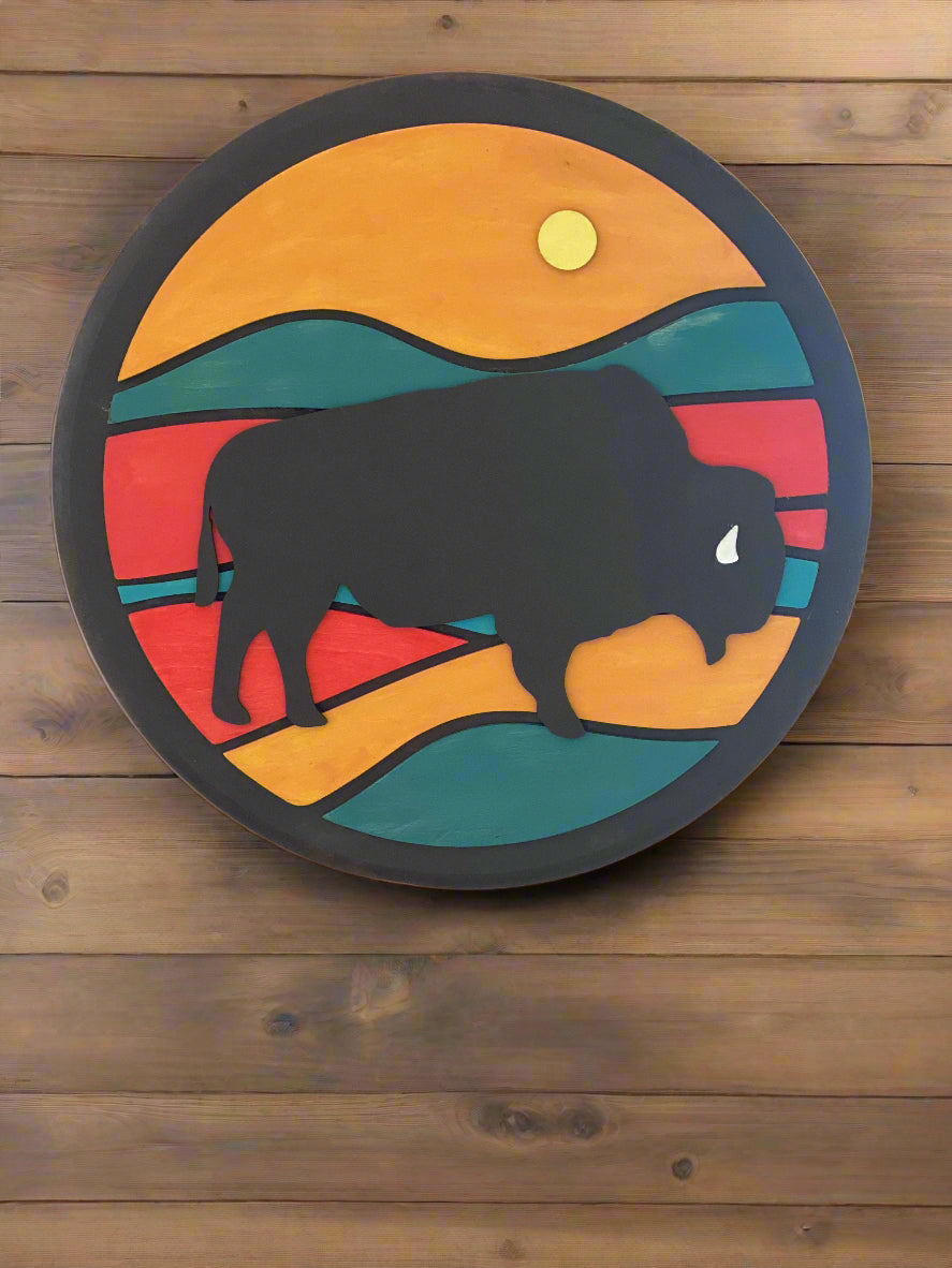 Wooden Circle Image