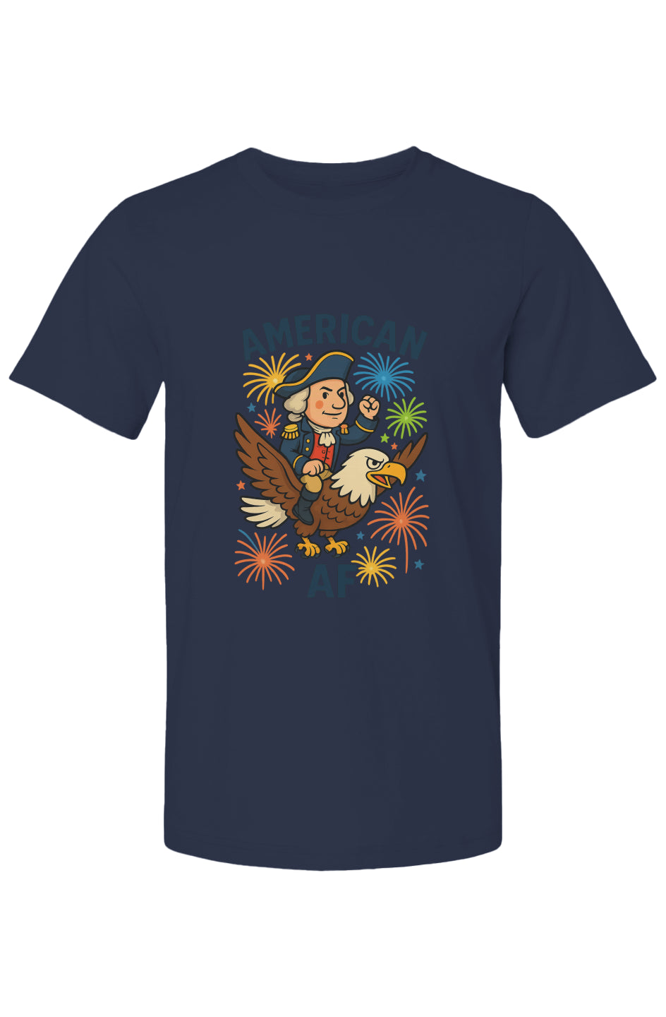 American AF Cartoon Style Shirt