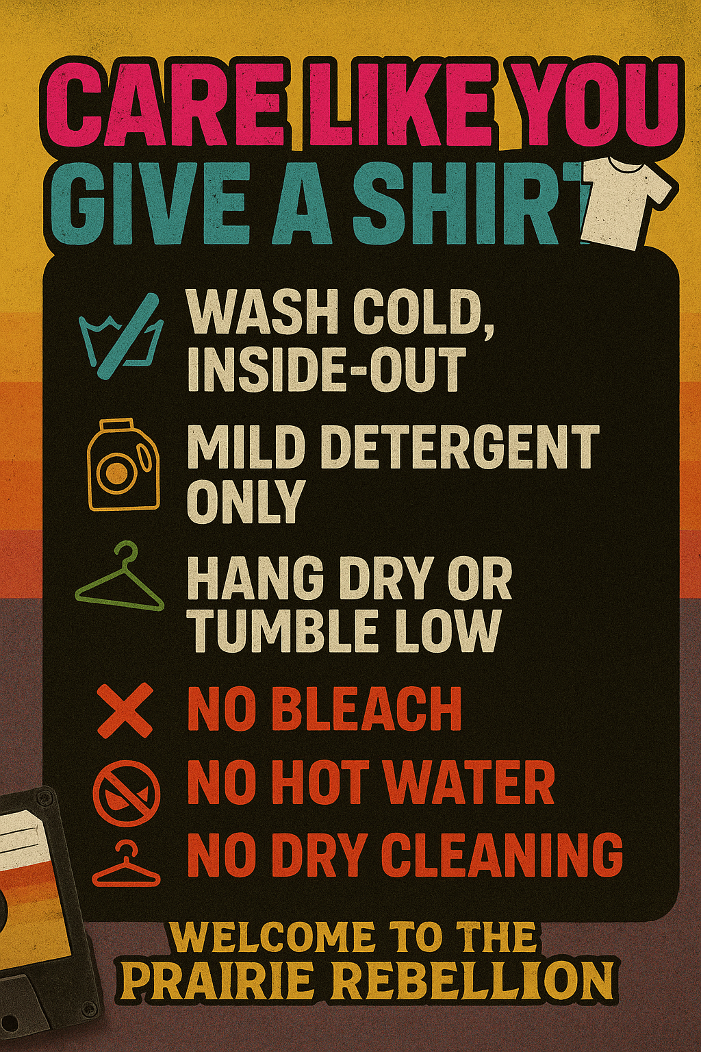 Care instructions