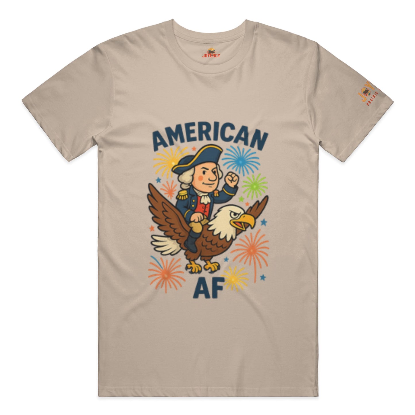 🎯 American AF Cartoon Style Shirt – Because Subtlety Is for Boomers