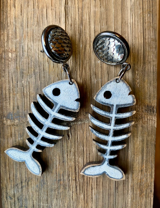 Fish earrings