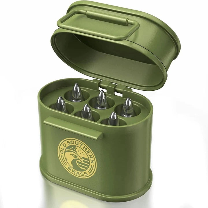 Stainless Steel Bullet Whiskey Drink Chillers