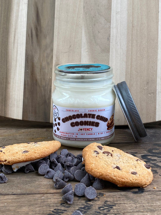 Chocolate Chip Cookie Candle