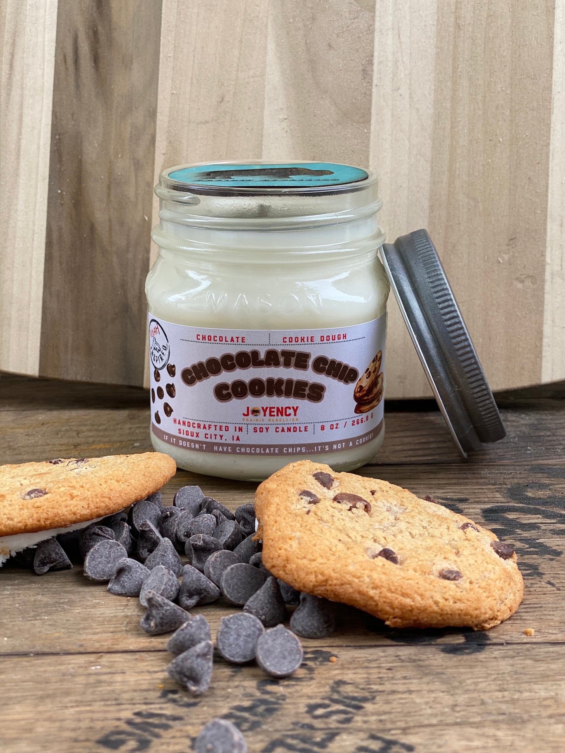 Chocolate_Chip_Cookie Cook Soy Wax Candle 