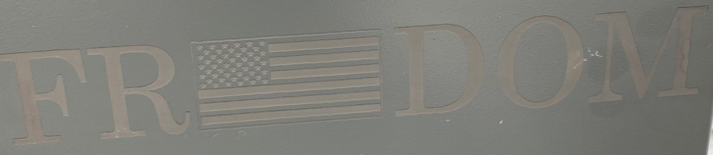 Engraved Metal Cal Can