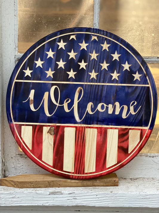 Welcome Sign America