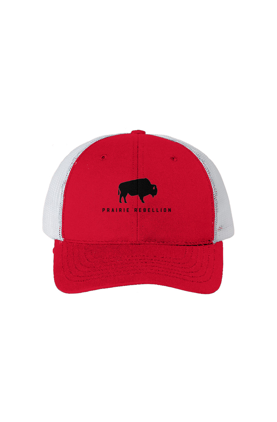 Black Buffalo Prairie Rebellion USA-Made-White Mes