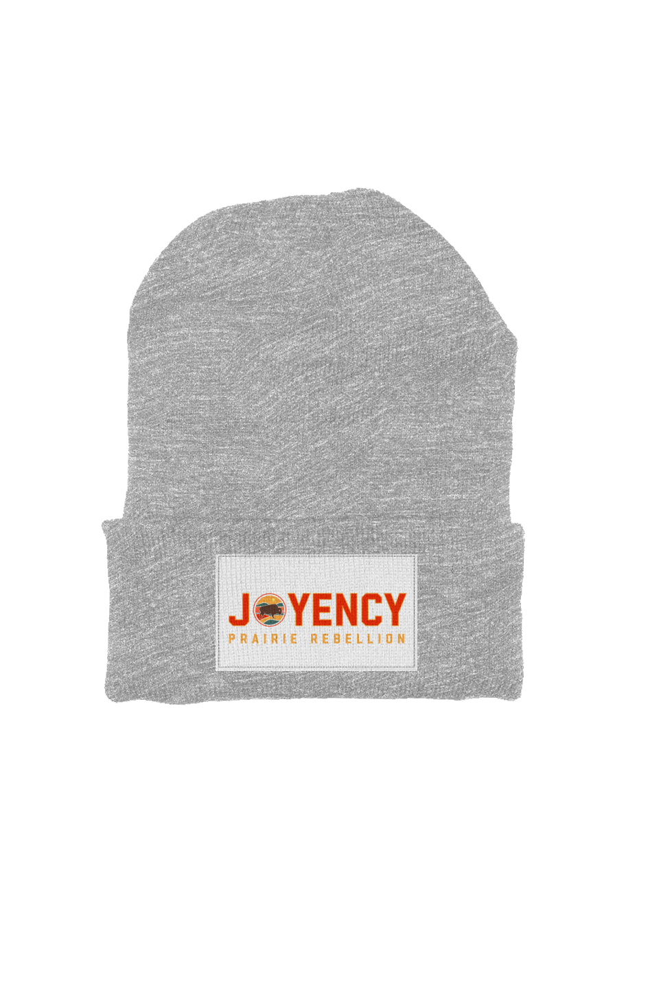 Red Joyency Logo Patch beanie