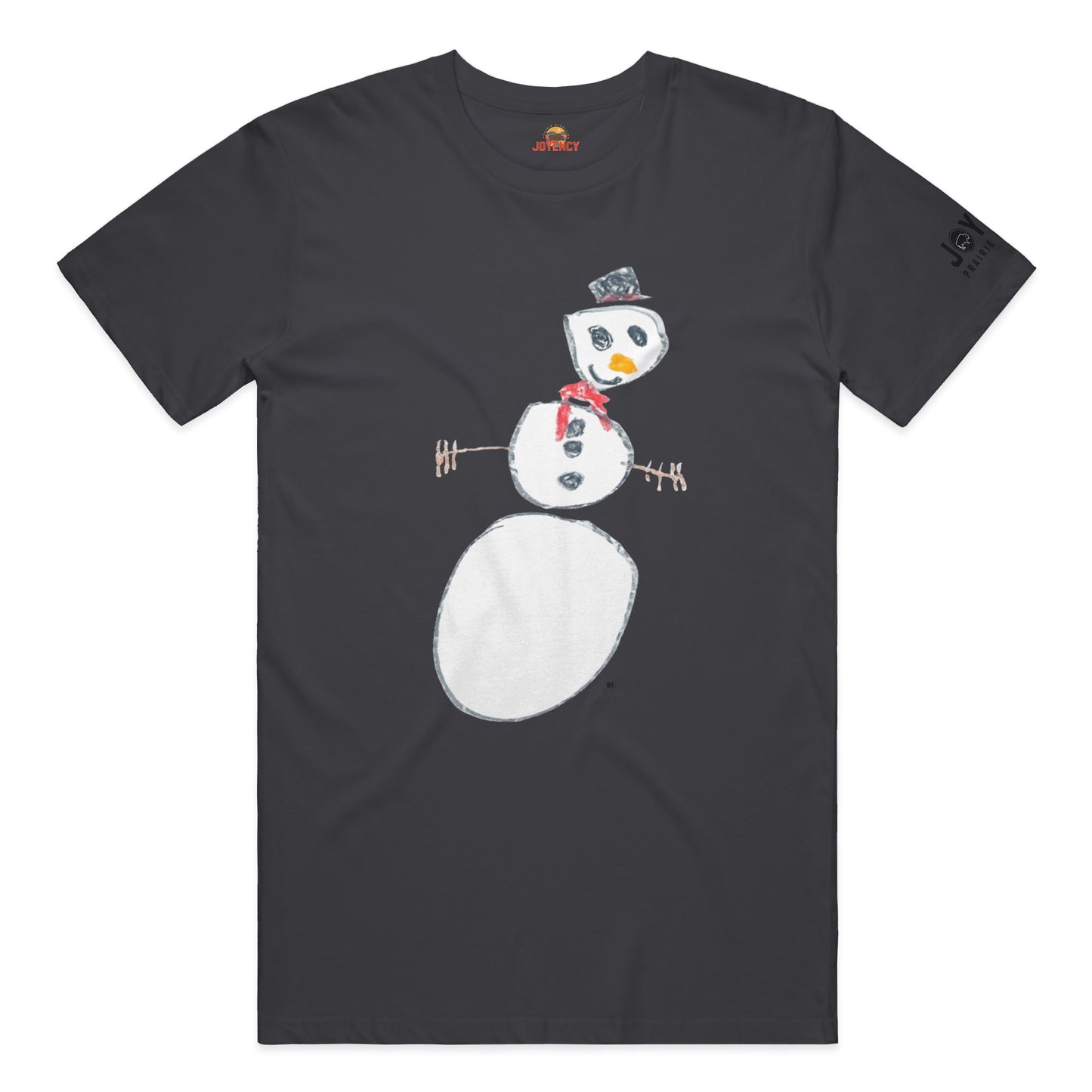 Noah Crayon Snowman Shirt 2