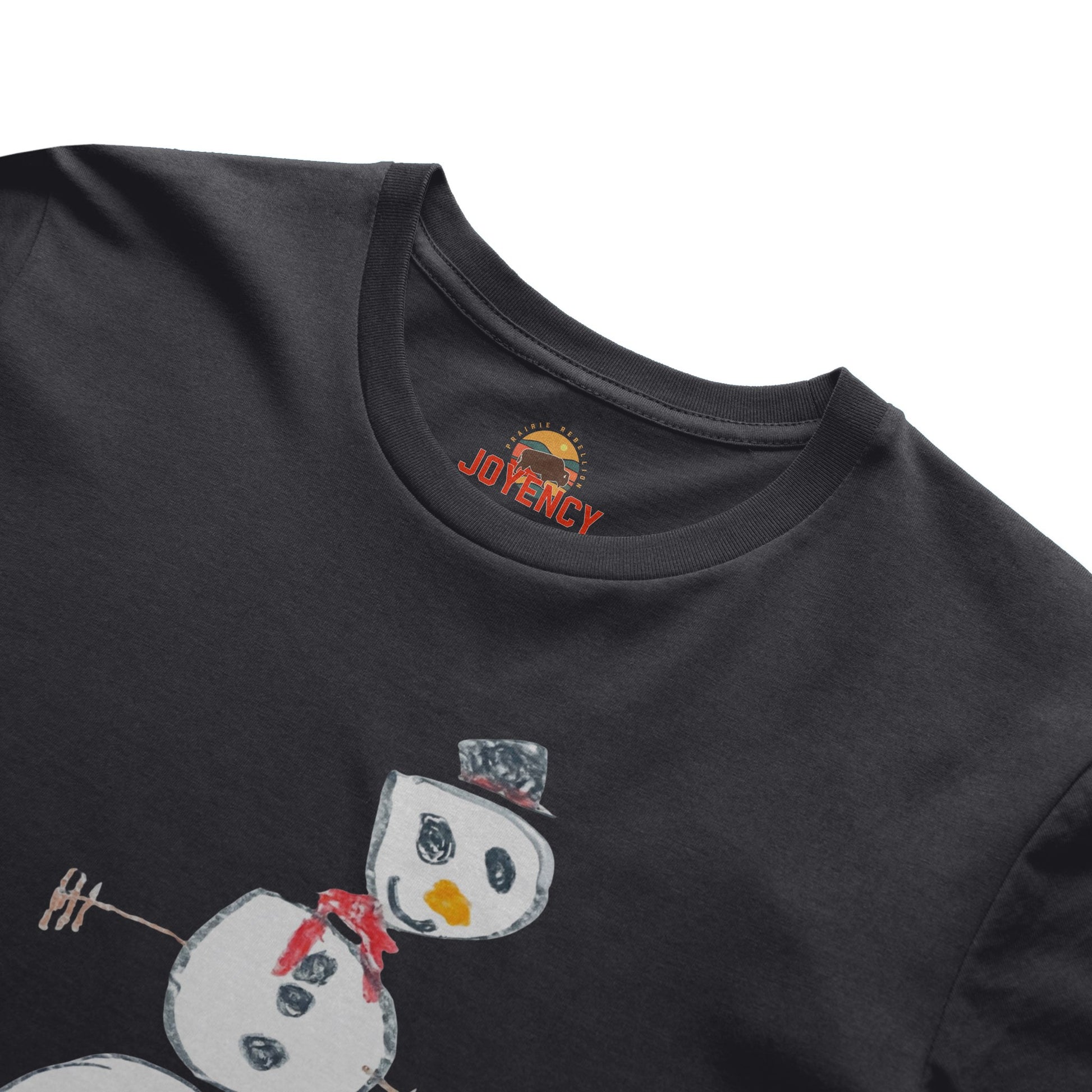 Noah Crayon Snowman Shirt 2