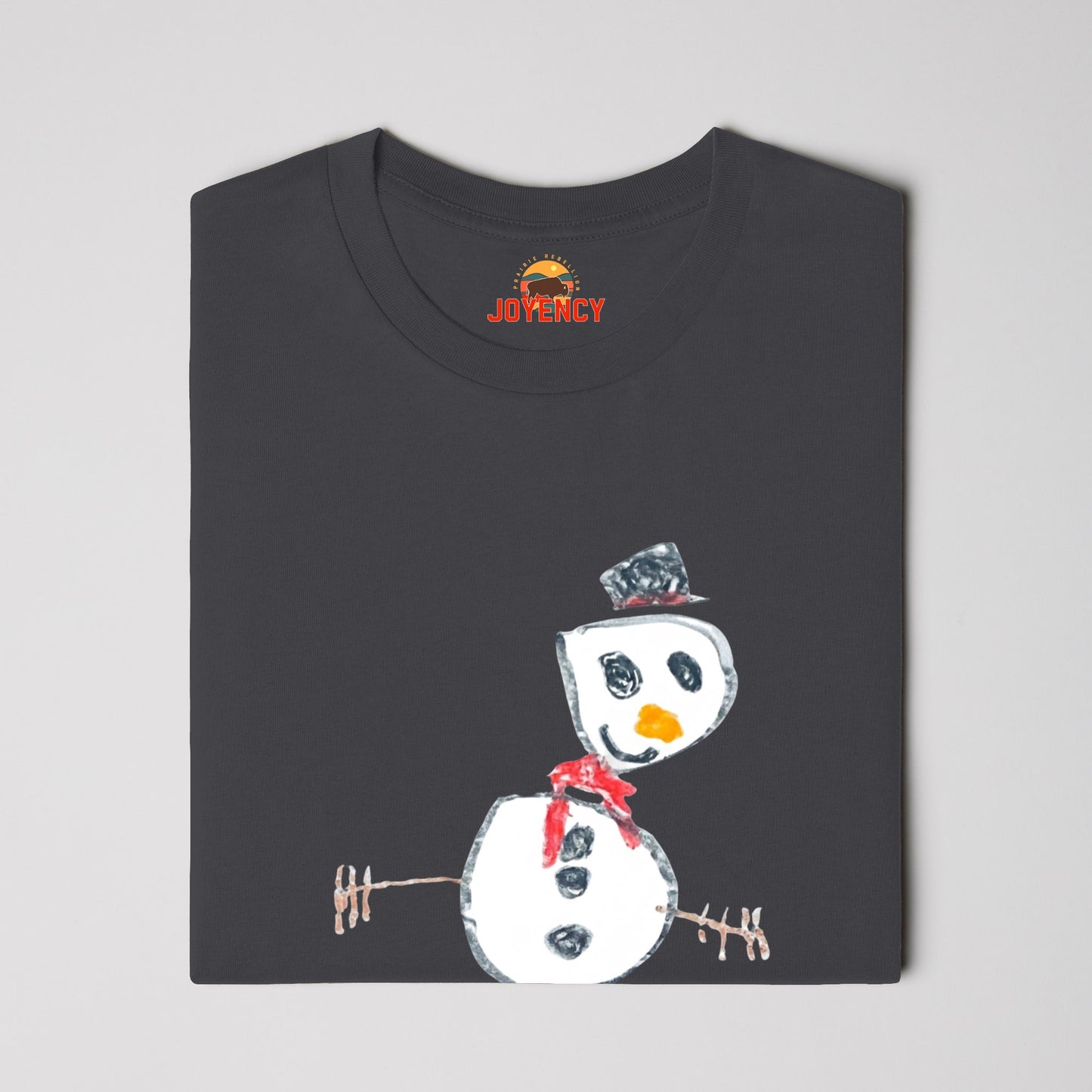 Noah Crayon Snowman Shirt 2