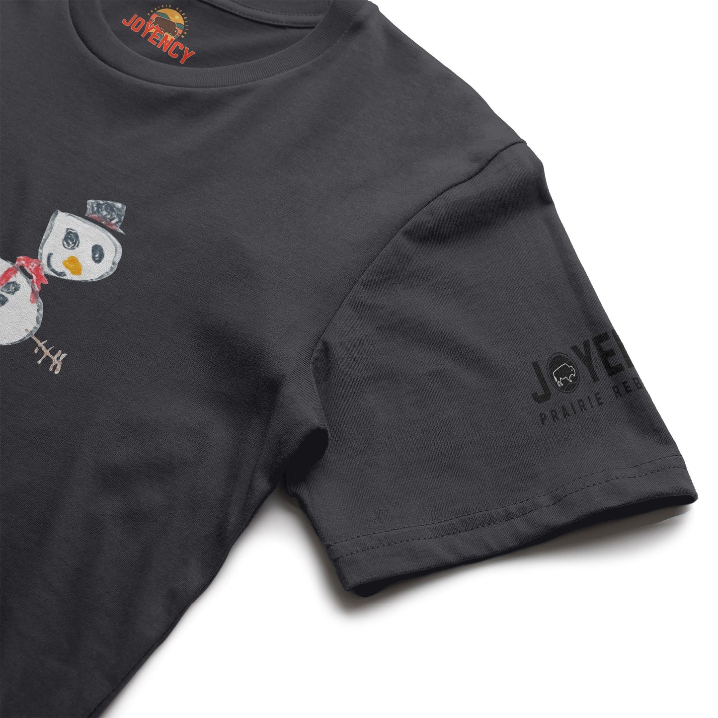 Noah Crayon Snowman Shirt 2