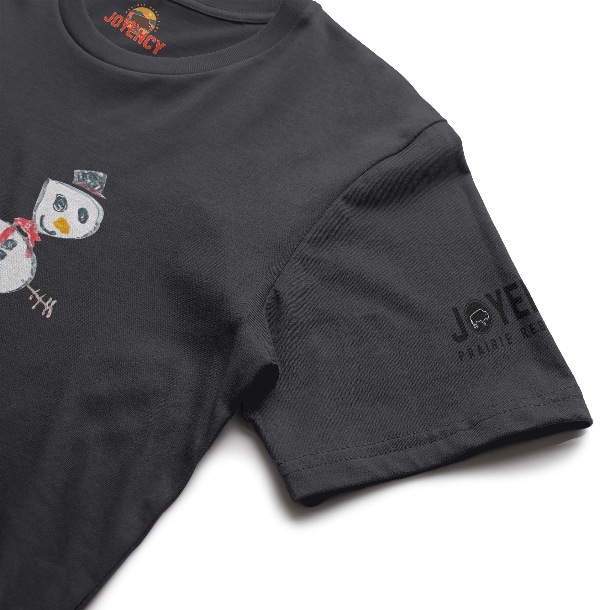 Noah Crayon Snowman Shirt 2