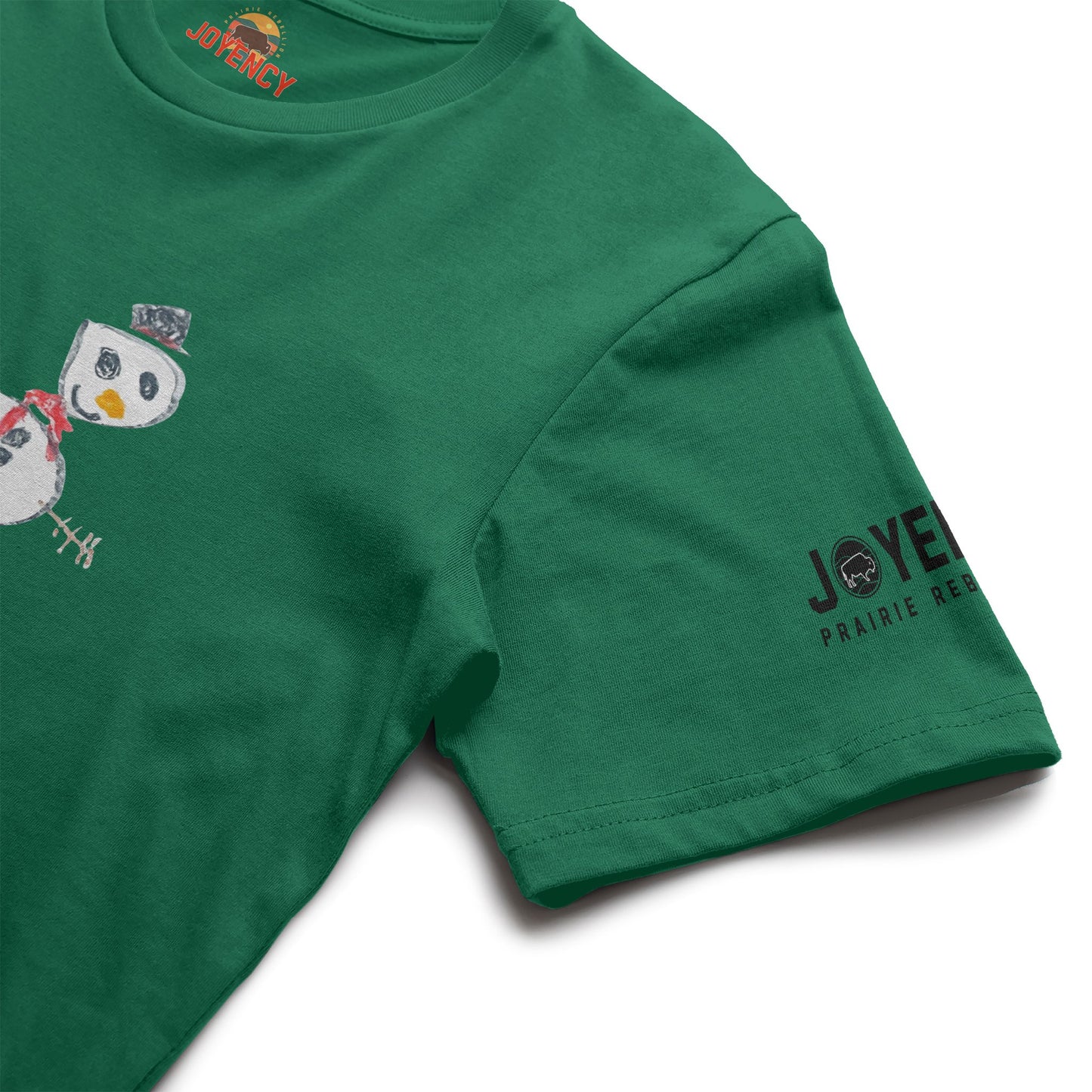 Noah Crayon Snowman Shirt 2