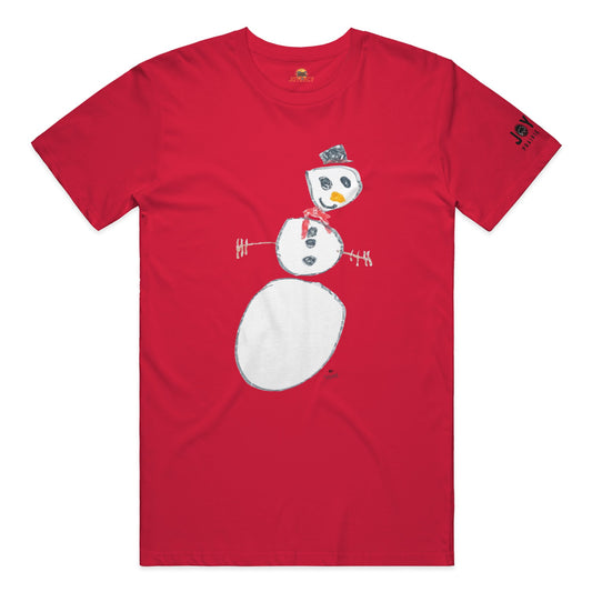 Noah Crayon Snowman Shirt 2