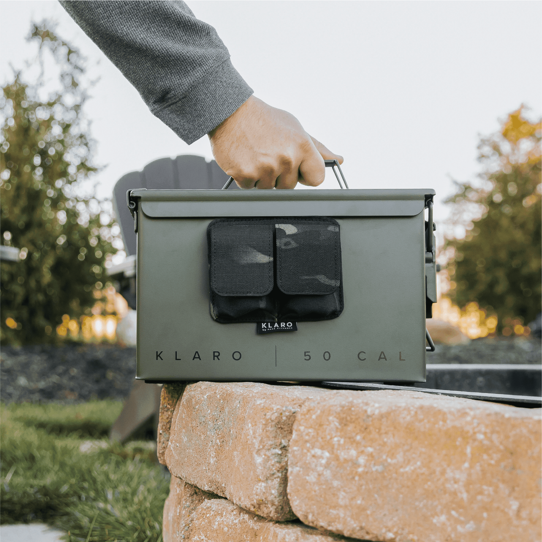 The Smoke Can - Green 50 Cal Humidor 5