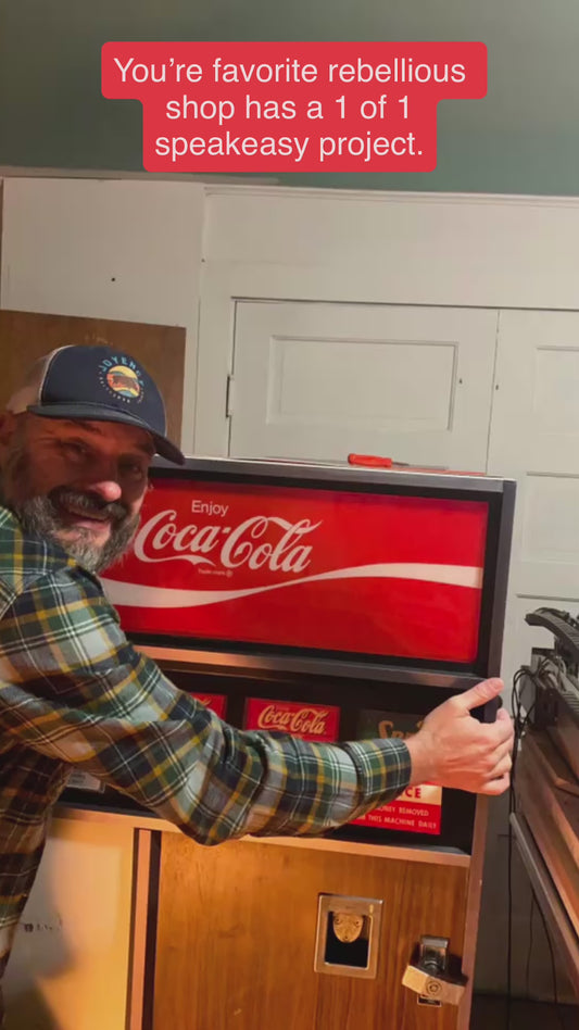 The Speakeasy Coke Machine That Definitely Isn’t Just a Coke Machine