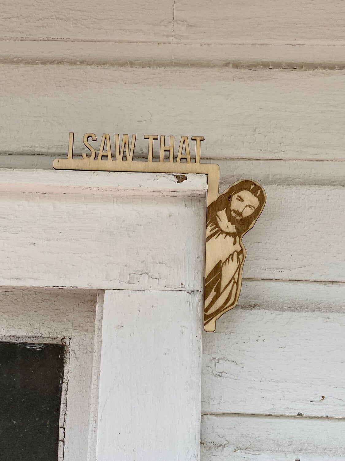 I Saw That Wooden Sign
