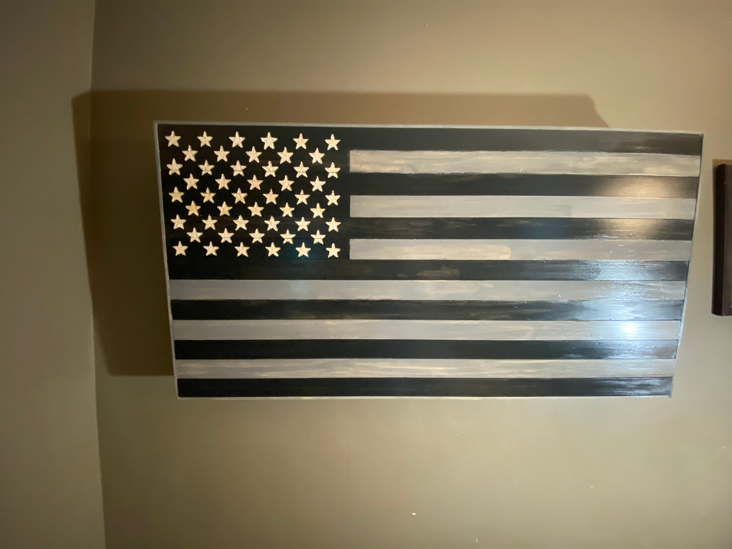 Uniquely Crafted Wooden Flags with a Secret